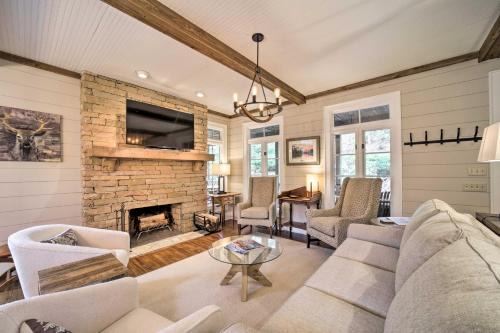 Cashiers House | Beautiful Trillium Home Next to Waterfall!