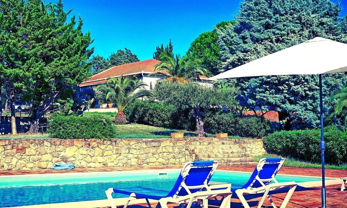 Catute Villa | Beautiful villa with private pool and tennis court,10 minutes from the sea