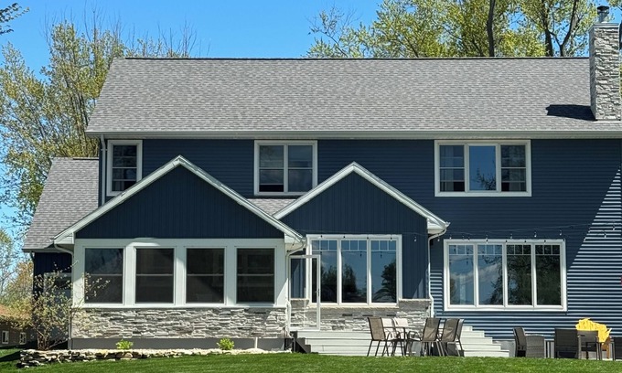 Fremont House | Beautiful waterfront home one hour from Green Bay!