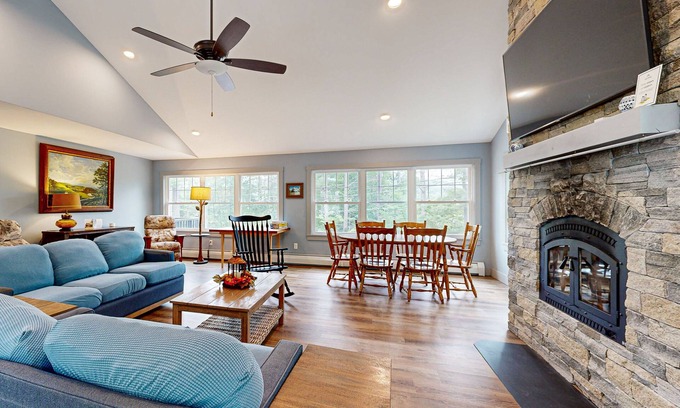 Gilford House | Beautifully renovated centrally located lake house w/views