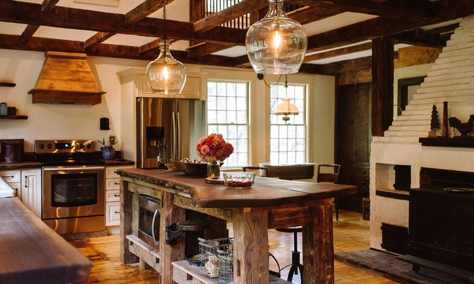 Plympton House | Beautifully Restored Antique Post and Beam Home