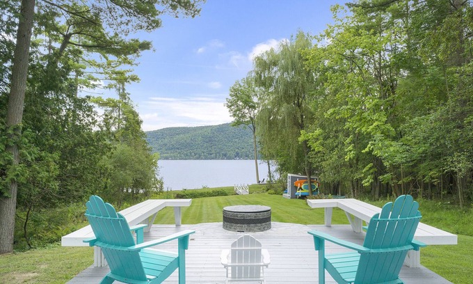 North Lake George House | Beauty and Seclusion on Unspoiled Northern Lake George Awaits You!