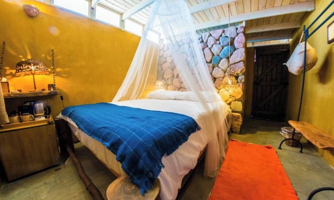 Dahab Cabin | Beit Theresa Stone Room with Pool Viewnn