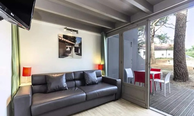 Les Estagnots Apartment | Belambra Clubs and Residence Seignosse - Estagnots - Classic Duplex Apartment 1 Bedroom 6 People Sleeping Area Terrace Pine Forest