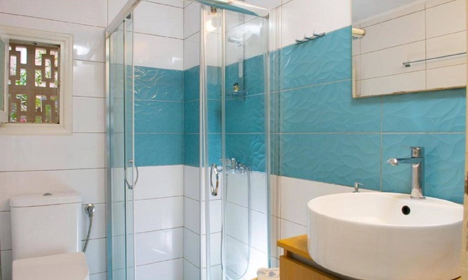 Agios Nikolaos House | Bellevue Suites Apartment with Pool View