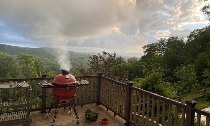 Monterey House | Berkshire County Mountain Retreat above Lake Garfield