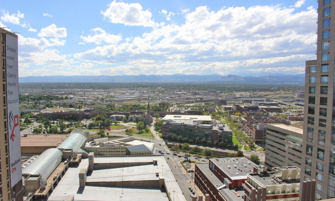 Downtown Denver Apartment | Best Location and Views in Denver From 30th Floor!