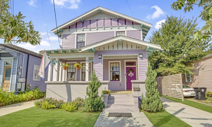 Milan House | Best of the Big Easy Arts and Crafts Uptown Home