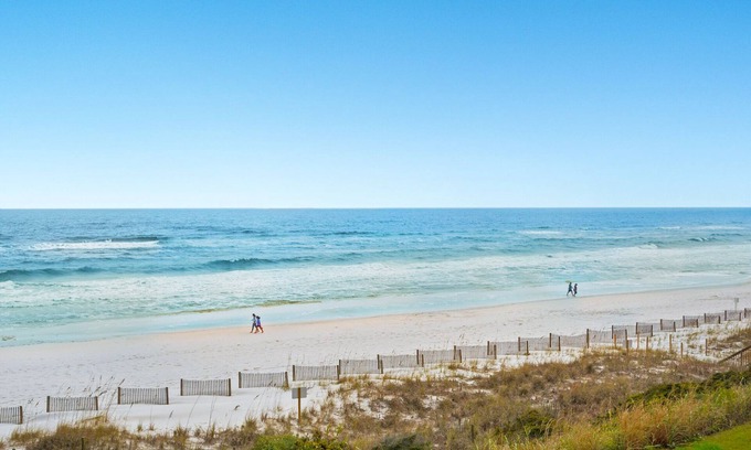 Miramar Beach Condo | BEST VIEW-DIRECTLY ON THE BEACH! BEACH SERVICE INCLUDED! END UNIT.