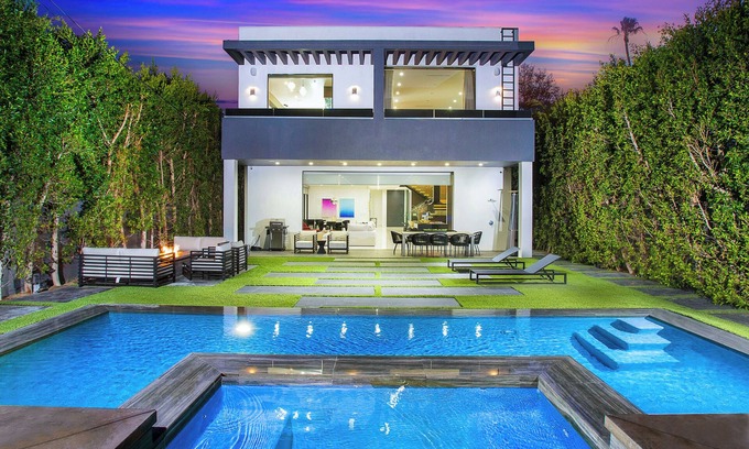 Melrose House | Beverly Grove Villa #M with Pool
