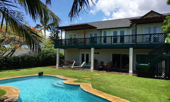 Waikoloa House | Big Family Home, Heated Pool, Yard, Lanai's, Views, Location! Air Conditioning