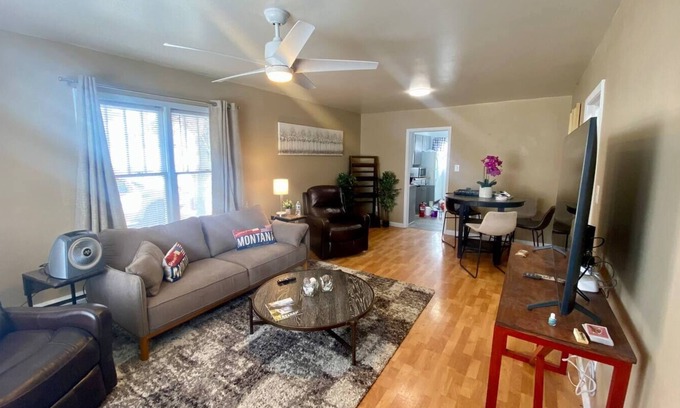 Central - Terry House | Big Green Cozy Home in Central Billings w/ Comfy beds