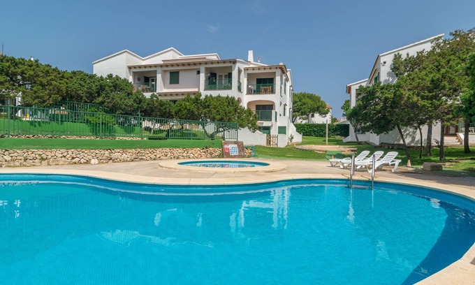 Cala en Forcat House | BINIFORCAT 11 - Charming apartment with shared pool located 250 meters from the beach.