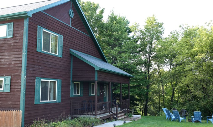 Tomah House | Birch Lake Secluded Getaway- Serenity home 5 bedroom sleeps up to 14