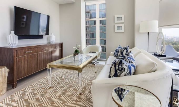 Buckhead Village Apartment | Bird's Eye by Atlanta Luxury Rentals