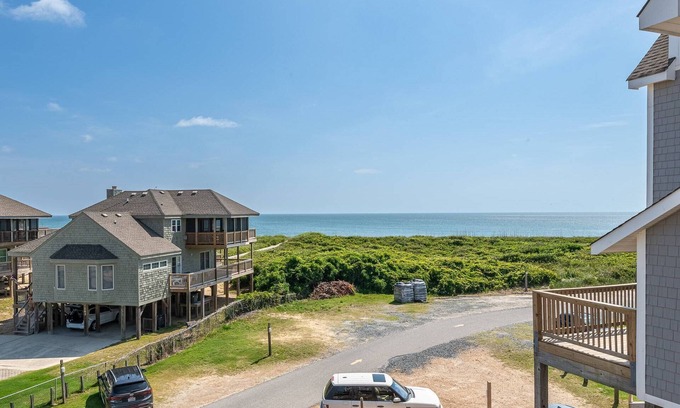 Duck Condo | BIS206 Dolphin View; Oceanfront, Barrier Island Station Condos, Indoor Heated Pool!