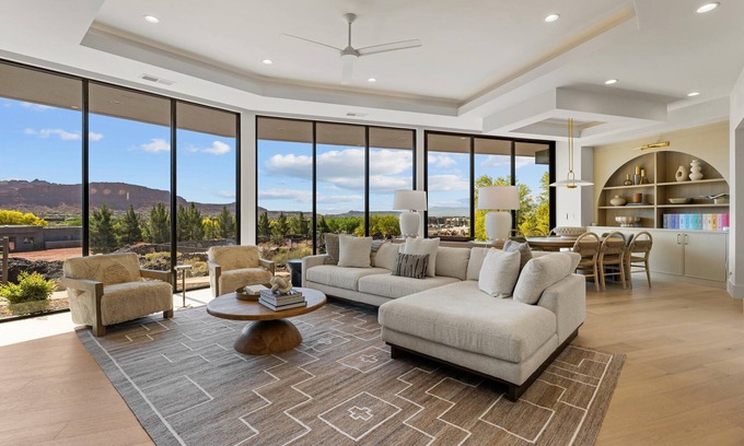 Ivins House | Black Desert Retreat: Luxury Home, Community Pool