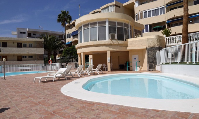 San Agustin Apartment | BLACK BEACH near Maspalomas two bedrooms kitchenette with sea view
