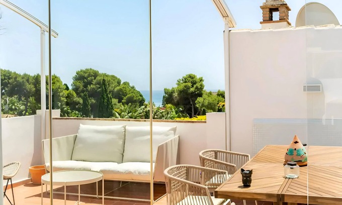 Urbanizacion Costabella House | Blancomarbella® Sea View Townhouse by the Beach ~