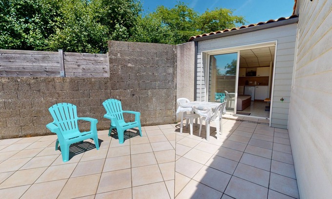 Bretignolles-sur-Mer Apartment | Bleu Horizon avec terrasse
