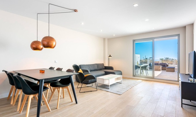 Benalmadena Apartment | Blossom - Modern 2 bedroom apartment within walking distance to Benalmadena Pueblo