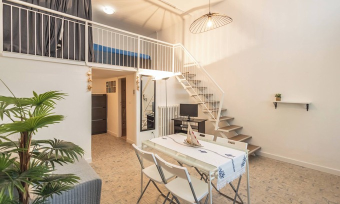 San Giuliano a Mare Apartment | Blu Mare Loft: 1 min from the beach with private parking, wifi and air conditioning