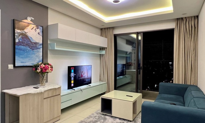 District 10 Apartment | Blue 3BR HaDo Centrosa with city view and 2 bacony !