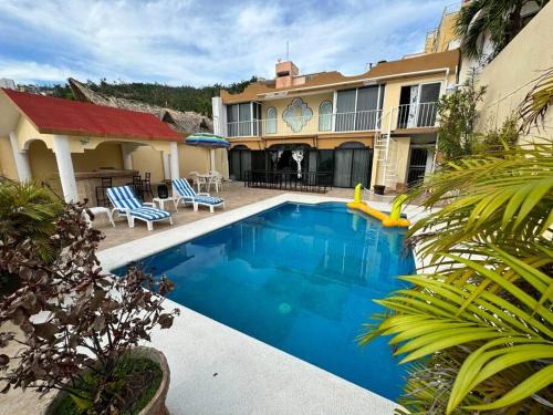 Alta Costa Azul House | Blue Coast with pool and ocean view 10 to 35 p