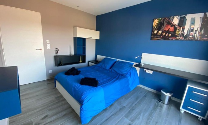 Salles-d'Aude Bed & Breakfast | Blue Diamond Room