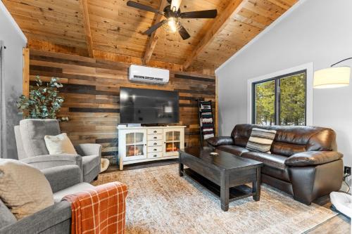 Tamarack Resort House | Blue Haven - Wooded, pet friendly home w/trailer parking, AC, and deck