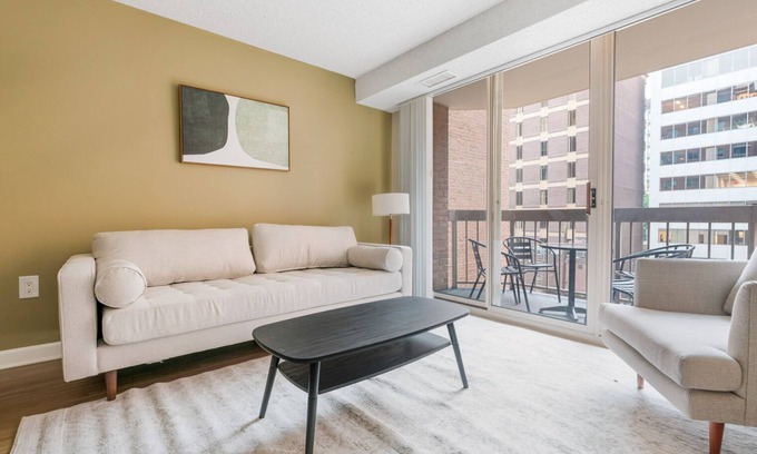 Connecticut Ave - K Street Apartment | Blueground | Connecticut Ave/K Street, rooftop, nr White House