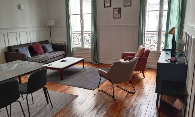 Saint-Gervais Apartment | BnBNook - Chic 2BR - Historic Le Marais and Pompidou