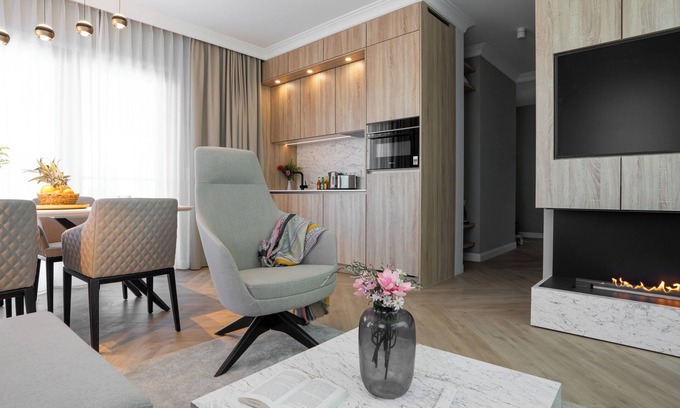 Barth Apartment | Boddenblick Deluxe - Holiday apartment at the Barth marina