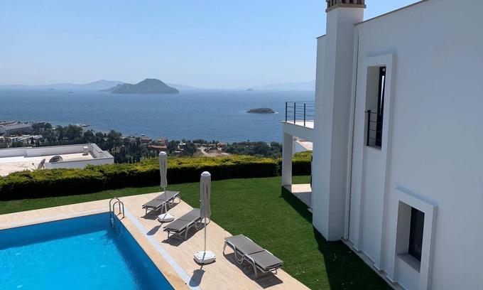 Kadıkale Villa | Bodrum luxury villa with private pool