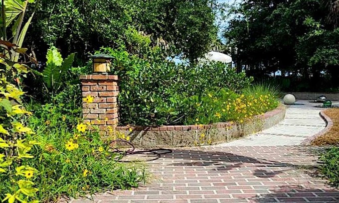 Carrabelle House | Bohemian LODGE in an Enchanted Garden-by-the-Sea; 3-min walk to Private Beach