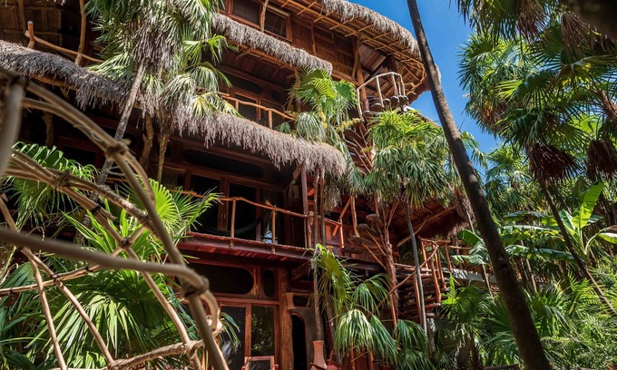 Tulum House | Boho-Chic Treehouse | Tulum | Private Cenote, Fire Pit & Lagoon Experience | Upscale Amenities