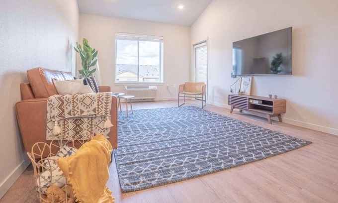 Vancouver Apartment | Boho Design Great for Long Term Stays near Safeway