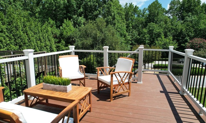 Apex House | Boho Modern Townhome Near Greenway. No Cleaning Fees!