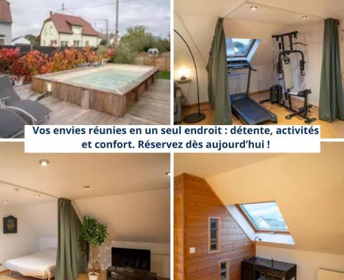 Bollwiller Apartment | Bollwiller Modern Loft with Pool and Gym