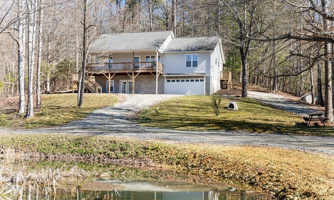 Mills River House | Book in March, and you will get a 20% discount! Soak in the Hot Tub!