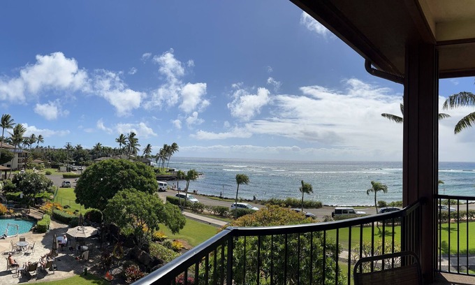 Koloa Condo | Book Now for Christmas 2024, 2 bed, 2 bath oceanfront location