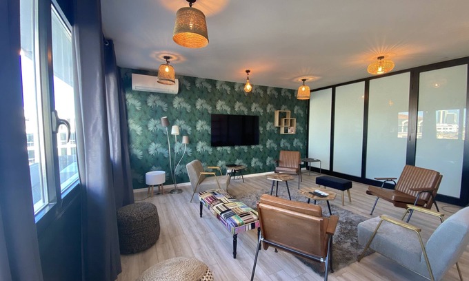 Meriadeck Apartment | Bordeaux Hyper Centre 180m²/Coworking