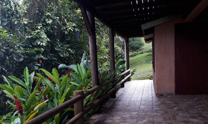 Sainte-Rose Apartment | Bottom of villa in a pleasant setting with breathtaking views