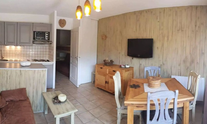 Les Claux Apartment | Bouquetins Residence - Super T3 at 100m from the tracks close to the show point
