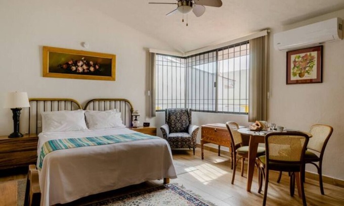 Financial District Apartment | Boutique Loft -Air Conditioned - Providencia Zone