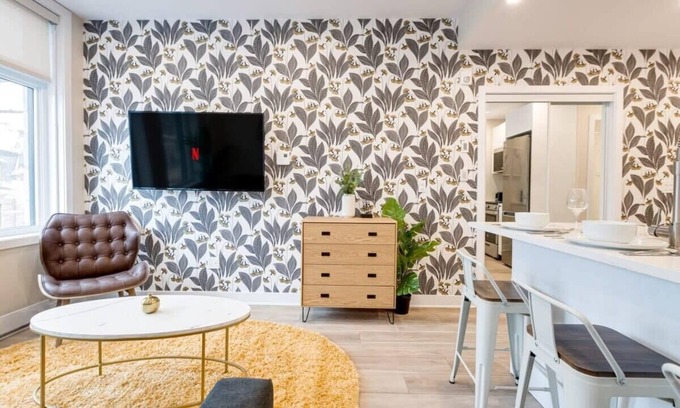 Plateau Mont Royal Apartment | Brand New 1BR with Sofa Bed with Roof Top in MTL -36
