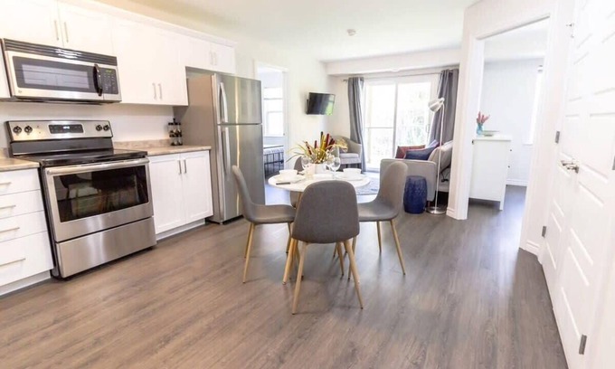 Saint John Condo | Brand new Gorgeous Condo Near UNB & Hospital Coffee Parking 202