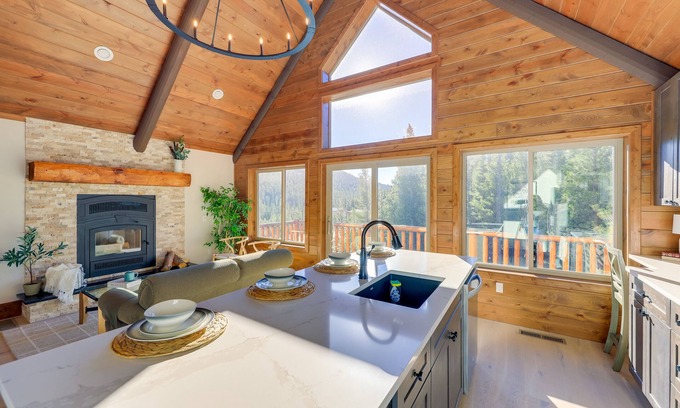 Saint Mary's Cabin | Brand New Idaho Springs Cabin w/Patio & Fire Pit!