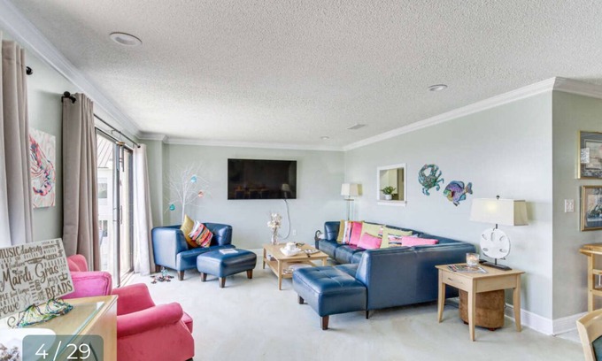 Biloxi Condo | BRAND NEW LISTING! Gorgeous Gulf View 2 Bedroom 2 Bath Condo in Prime Location