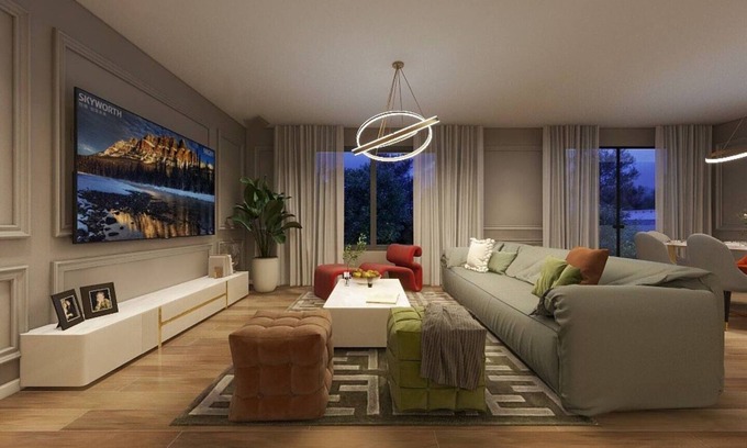 Enterprise Villa | Brand new luxury 10 room villa 12 king beds team reception 07/17